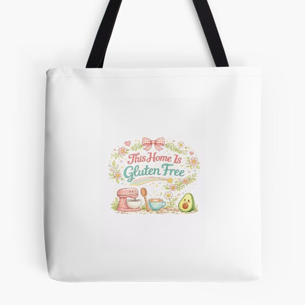 Item preview, This Home Is Gluten Free – Mumsy Girly Kitchen Sign | Cute Coeliac Home Decor designed and sold by My Gluten Free Life UK.