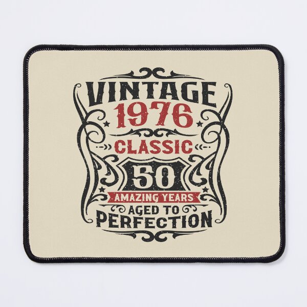 Item preview, 50th Birthday Vintage 1976 Classic 50 Amazing Years designed and sold by eclecTEEq.