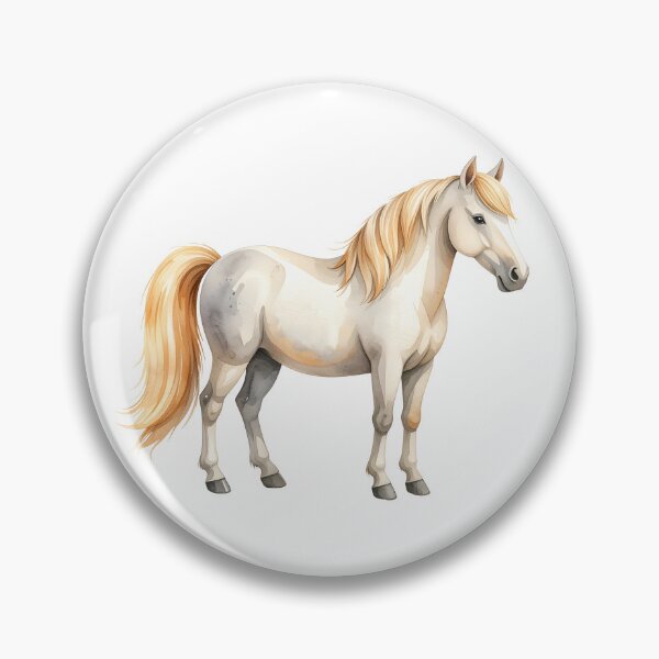 Item preview, Cute Watercolor Horse Illustration designed and sold by Rutvain.