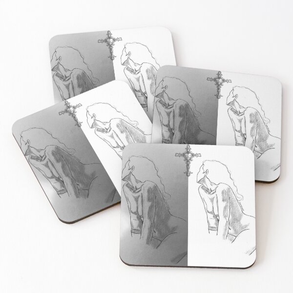 Item preview, Feminine Art - Sacred Female Figure | Elegant Graphite and Digital Illustration designed and sold by Ana'sLand.