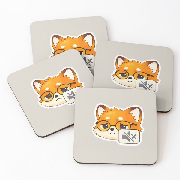 Item preview, Mute Mode Fox With Glasses designed and sold by Still Breathing Studio.
