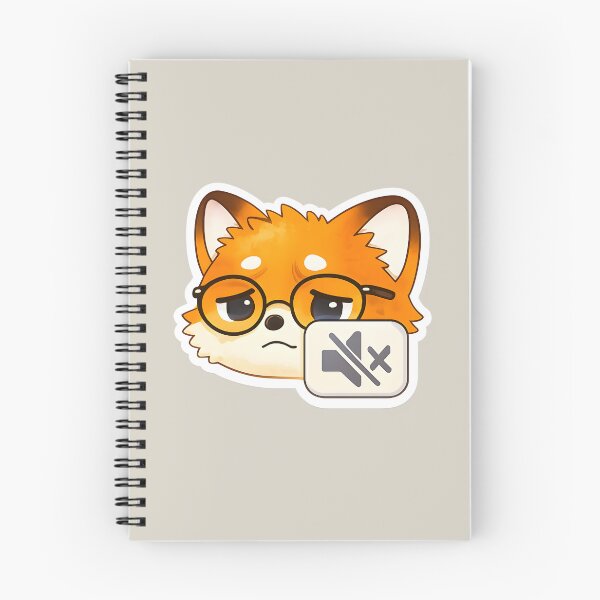 Item preview, Mute Mode Fox With Glasses designed and sold by Still Breathing Studio.