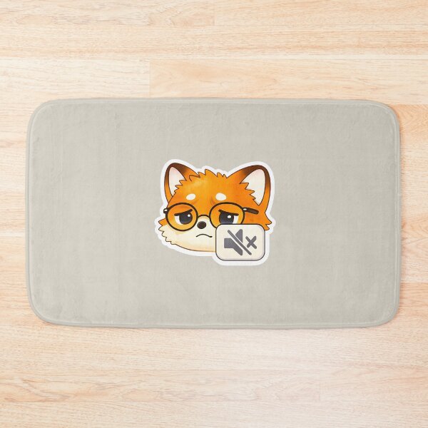 Item preview, Mute Mode Fox With Glasses designed and sold by Still Breathing Studio.