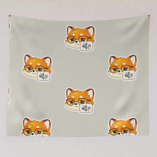 Item preview, Mute Mode Fox With Glasses designed and sold by Still Breathing Studio.