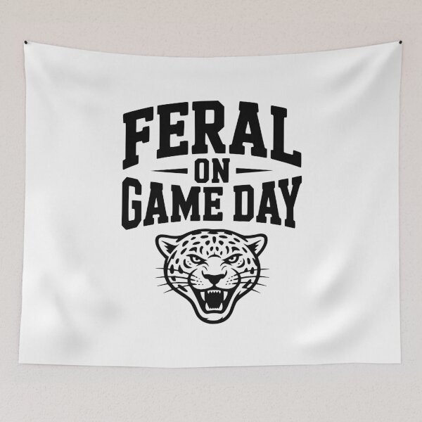 Item preview, Feral on Game Day designed and sold by Frank Ring.