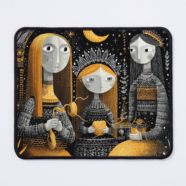 Item preview, The Three Sisters: Slavic Fairytale Art - 3 designed and sold by Banal25.