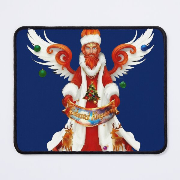 Item preview, The Curly Angel in the Christmas spirit designed and sold by CelestialKingdomArt.
