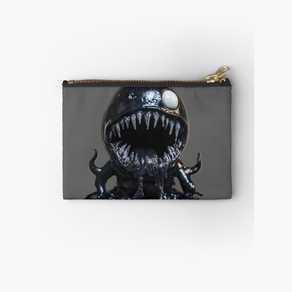 Item preview,  Black scary slime with one eye designed and sold by Kat's Design Hub.