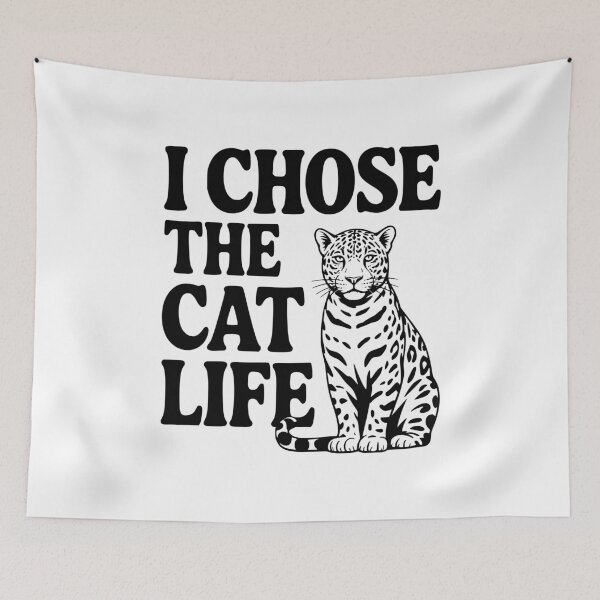 Item preview, I Chose the Cat Life designed and sold by Frank Ring.