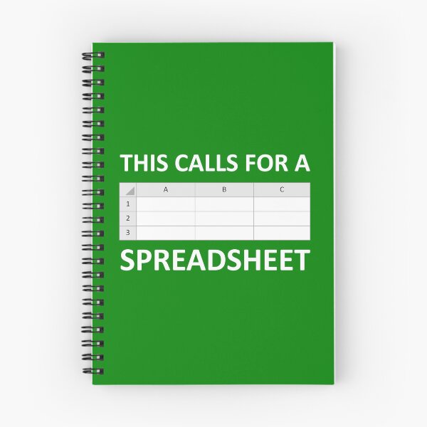 Item preview, This Calls for a Spreadsheet! designed and sold by angy_rat_shop.