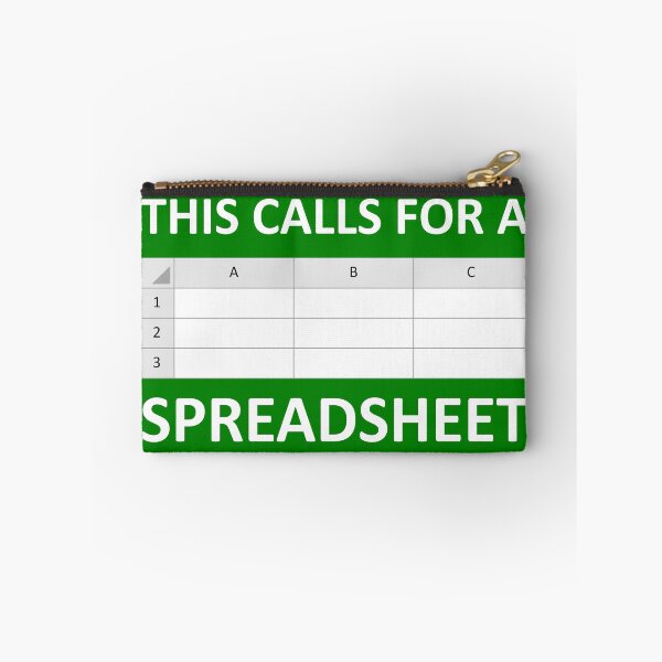 Item preview, This Calls for a Spreadsheet! designed and sold by angy_rat_shop.
