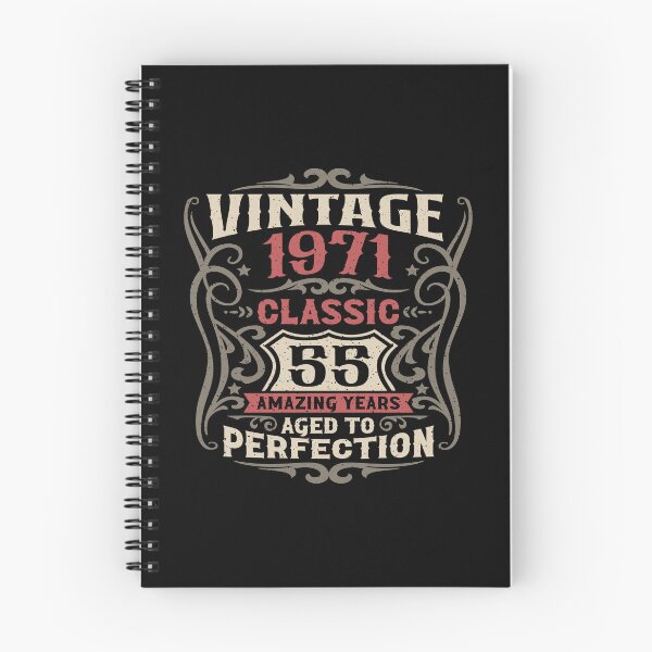 Item preview, 55th Birthday Vintage 1971 Classic 55 Amazing Years designed and sold by eclecTEEq.