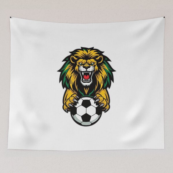 Item preview, Senegal Lion Soccer Graphic | 2026 Senegalese Football Fan Design | Teranga Pride Style designed and sold by YASboutik.