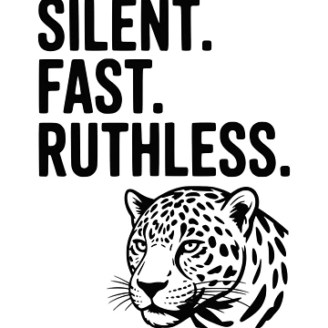 Artwork thumbnail, Silent. Fast. Ruthless. by Frank Ring