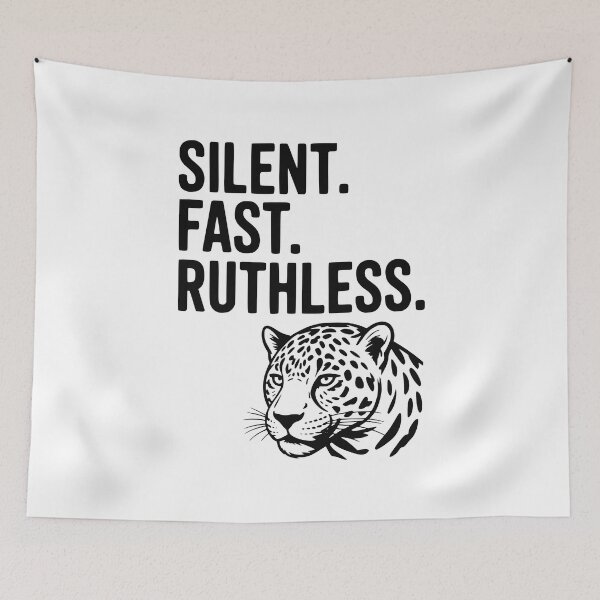 Item preview, Silent. Fast. Ruthless. designed and sold by Frank Ring.