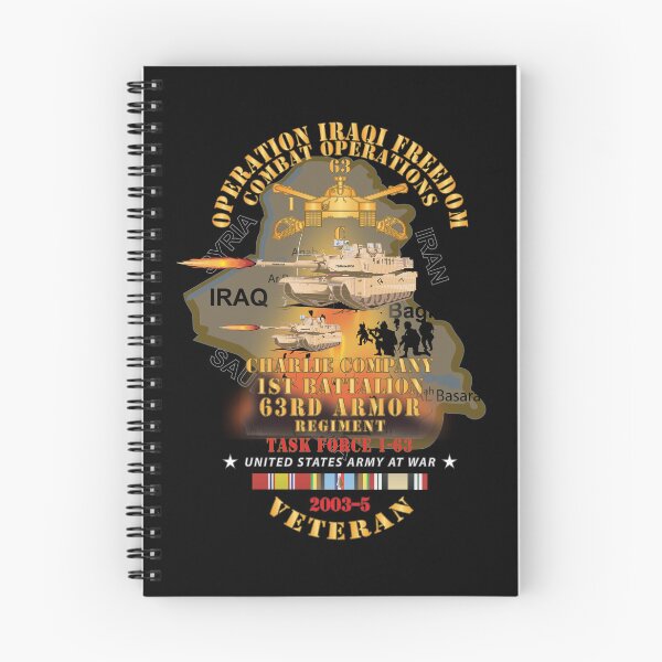 Item preview, Army - C Co, 1st Bn, 63rd Armor, OIF - 2003-5 w IRAQ SVC X 300  designed and sold by Military Insignia Products.