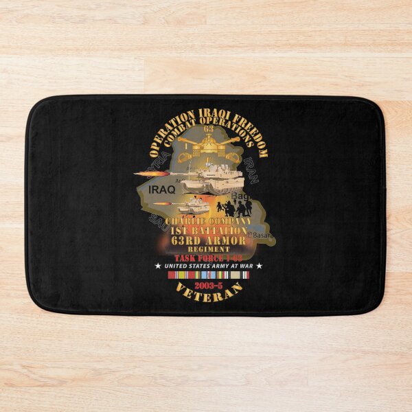 Item preview, Army - C Co, 1st Bn, 63rd Armor, OIF - 2003-5 w IRAQ SVC X 300  designed and sold by Military Insignia Products.
