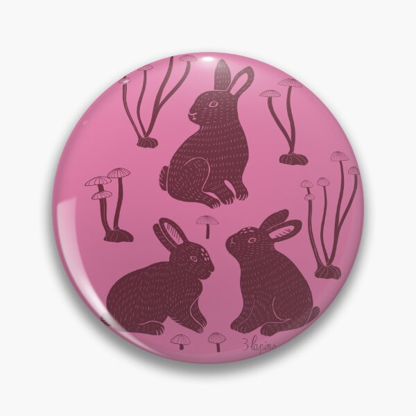 Item preview, 3 rabbits designed and sold by istolar Pattern design & illustration.