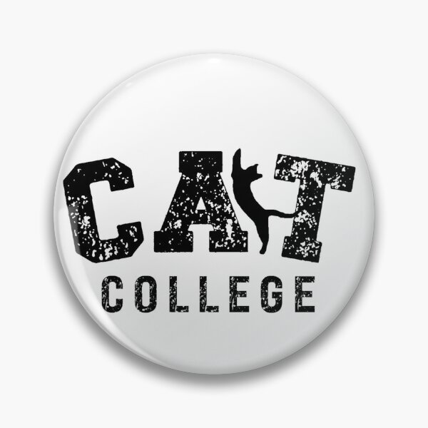 Item preview, Cat College Spirit Emblem designed and sold by ALWAYSTROPICS.