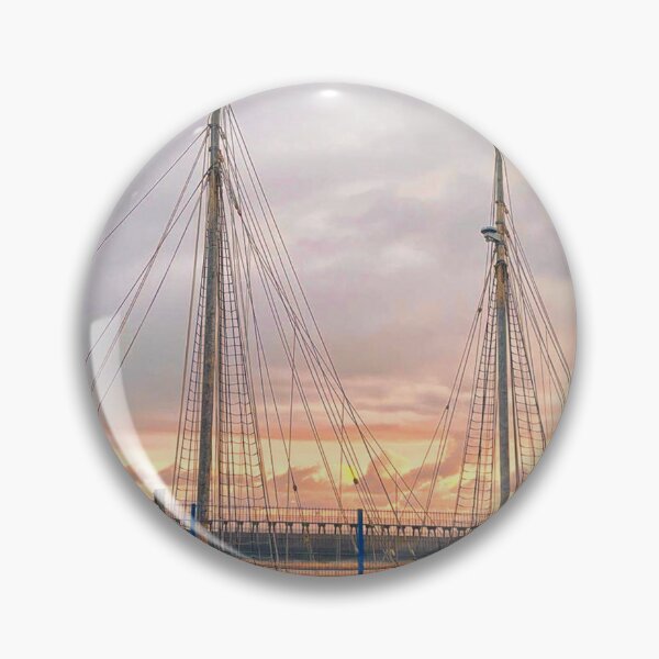 Item preview, River Blyth Sunrise behind Tall Ship designed and sold by Violaman.