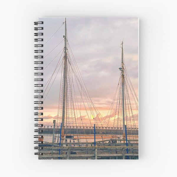 Item preview, River Blyth Sunrise behind Tall Ship designed and sold by Violaman.