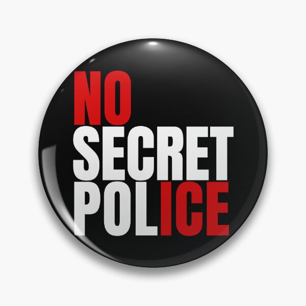 Item preview, No Secret Police - NO ICE  designed and sold by Thelittlelord.