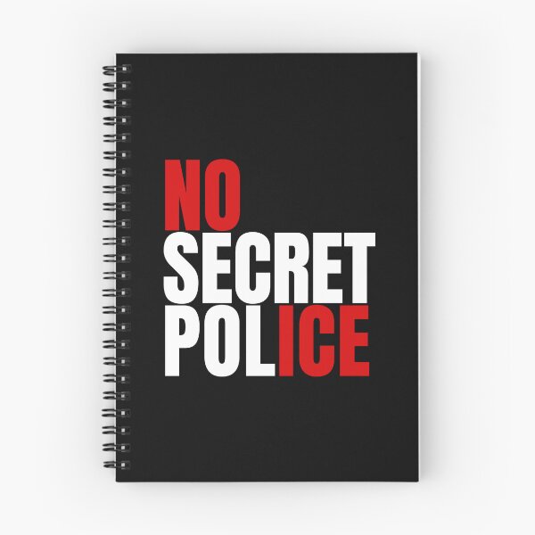 Item preview, No Secret Police - NO ICE  designed and sold by Thelittlelord.