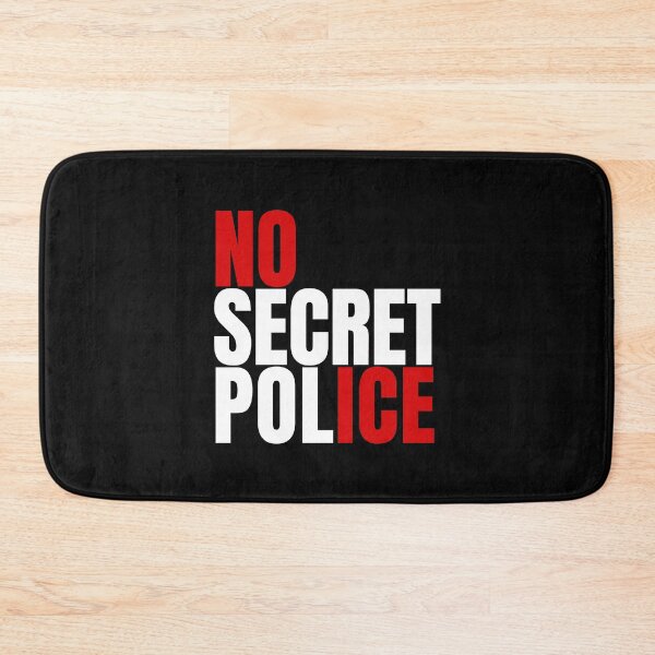 Item preview, No Secret Police - NO ICE  designed and sold by Thelittlelord.