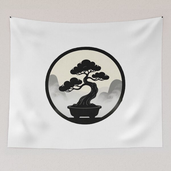 Item preview, stylized Japanese bonsai designed and sold by MesWorlds.