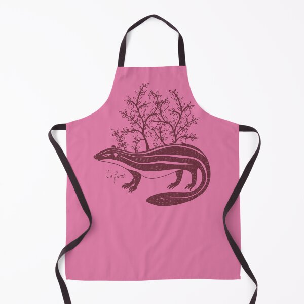Item preview, The forest ferret designed and sold by istolar Pattern design & illustration.