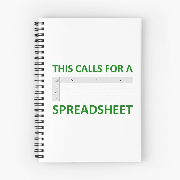 Item preview, This Calls for a Spreadsheet! (Green Text) designed and sold by angy_rat_shop.