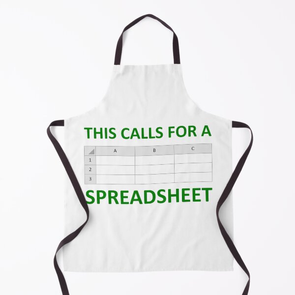 Item preview, This Calls for a Spreadsheet! (Green Text) designed and sold by angy_rat_shop.
