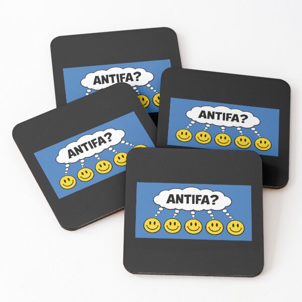 Artikelvorschau, Antifa? Smiley-Gesichter #1 entworfen und verkauft von photon-femme.