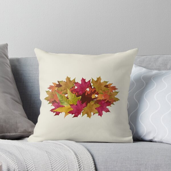 Item preview, Colorful collage with autumn leaves designed and sold by mariya-ivanova.