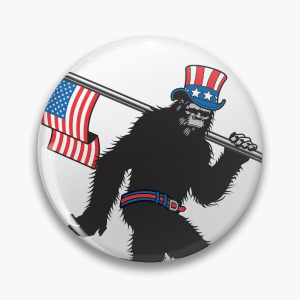 Item preview, Patriotic Bigfoot designed and sold by Vector-Artist.
