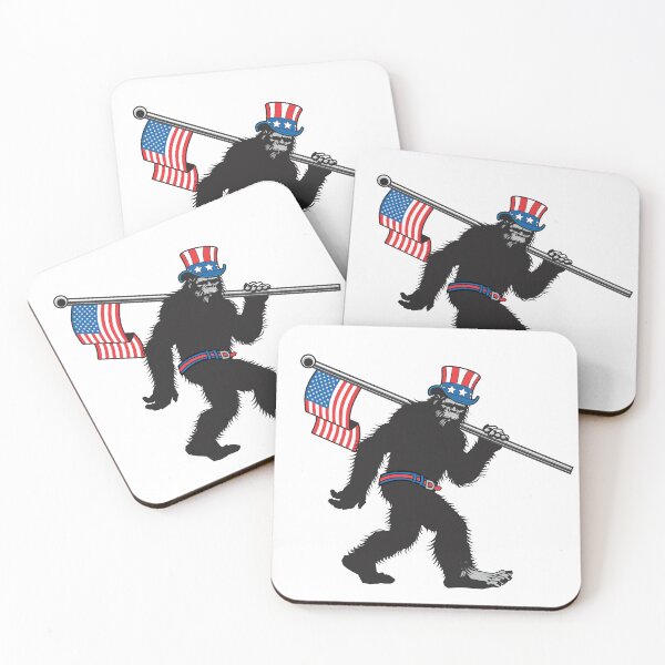 Item preview, Patriotic Bigfoot designed and sold by Vector-Artist.