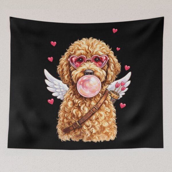 Item preview, bubblegum dreams a poodle valentine designed and sold by zuzzelek44.