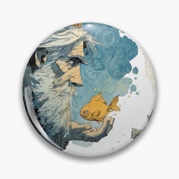 Item preview, The Golden Fish: A Tale of Wishes - 2 designed and sold by Banal25.