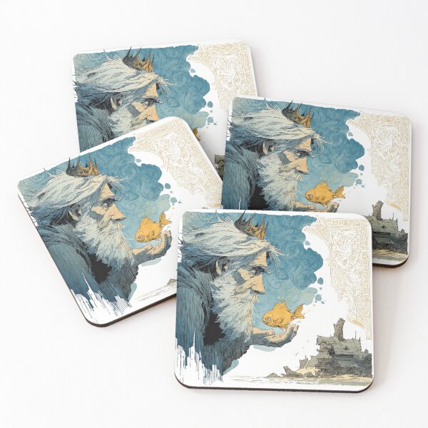 Item preview, The Golden Fish: A Tale of Wishes - 2 designed and sold by Banal25.