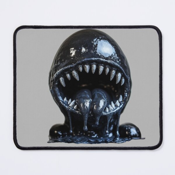 Item preview, Black scary slime with no eyes designed and sold by Kat's Design Hub.