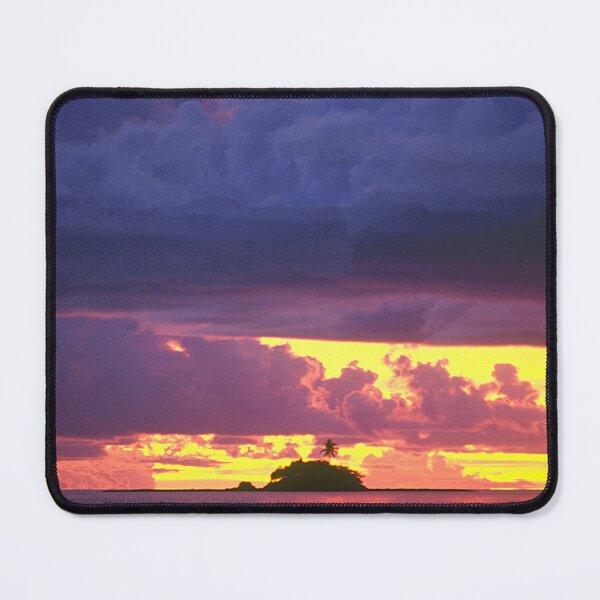 Item preview, Purple, Pink, Golden Sunset Over Tiny Micronesian Island designed and sold by DEC02.