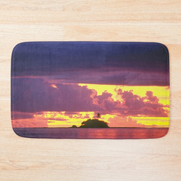 Item preview, Purple, Pink, Golden Sunset Over Tiny Micronesian Island designed and sold by DEC02.