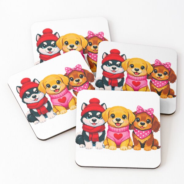 Item preview, Cute Cavalier King Charles Spaniel Valentine Dog designed and sold by designleon19.