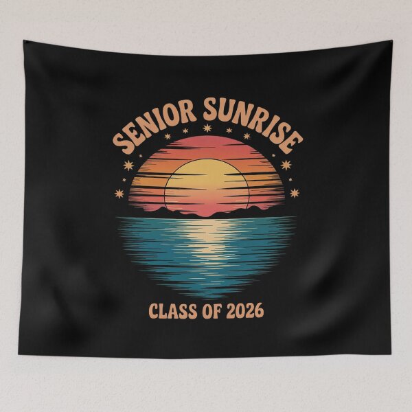Item preview, Senior Sunrise 2026 Seniors of Class Graduation 9 designed and sold by MarryIsMonth.