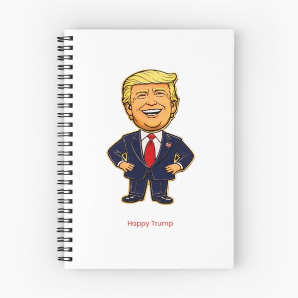 Item preview, Happy Trump designed and sold by NoisyNosyNancy.