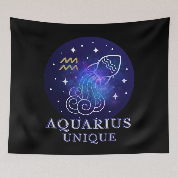Item preview, Aquarius Zodiac Sign Art – Unique & Vision Astrology Illustration designed and sold by Anyshca.