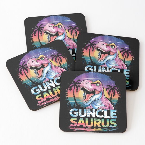 Item preview, Happy Pride Month LGBT-Q Cute Dinosaur Gay Rainbow Flag Ally  designed and sold by FadeOfThrone.