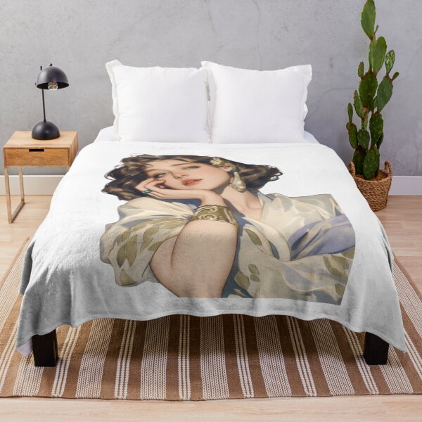 Item preview, Soft Vintage Beauty Portrait Illustration designed and sold by Silrom.