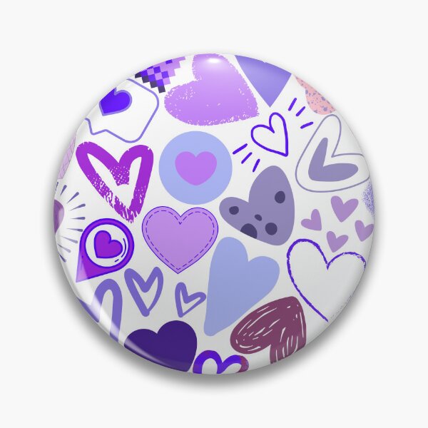 Item preview, Purple hearts  designed and sold by SoukainaAl.