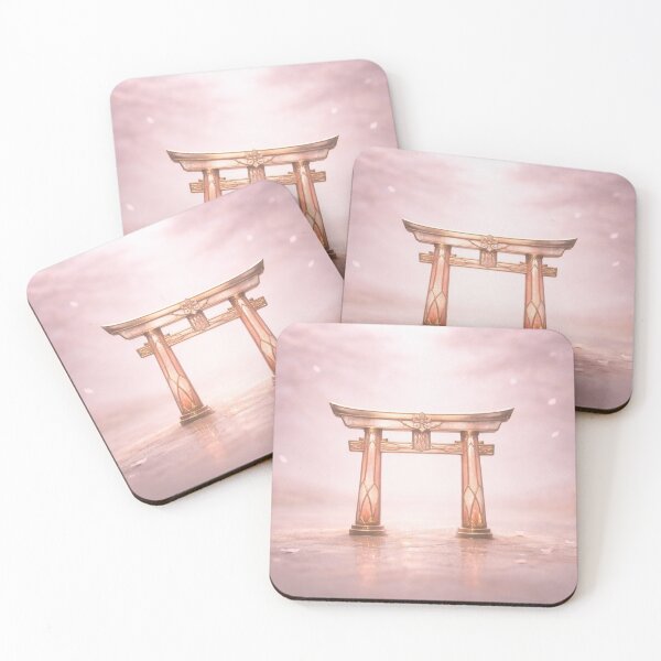 Item preview, Torii Gate in Falling Petals designed and sold by PurrfectWhisper.
